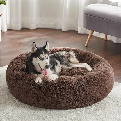 Bedsure Calming Dog Bed for Large Dogs 36 inches 100 lbs