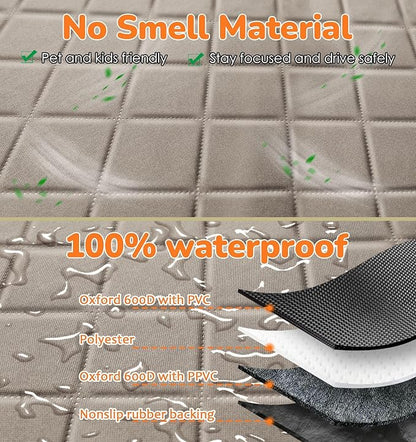 URPOWER Car Seat Cover for Pets 100% Waterproof 600D Heavy