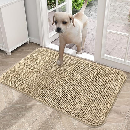 OLANLY Dog Door Mat for Muddy Paws 24x16