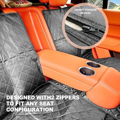 Waterproof Scratchproof Pet Bench Seat Covers for Cars