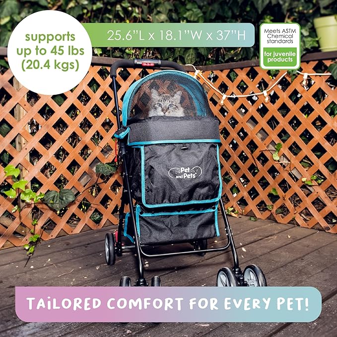 Swift Pet Stroller 45LBS