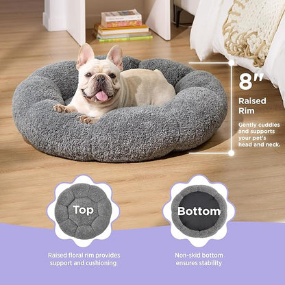 Lesure Calming Medium Dog Bed 45 lbs, 30"