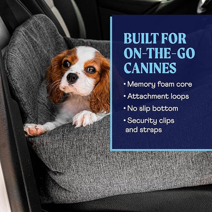 PupProtector Dog Car Seat for Medium and Large Dogs