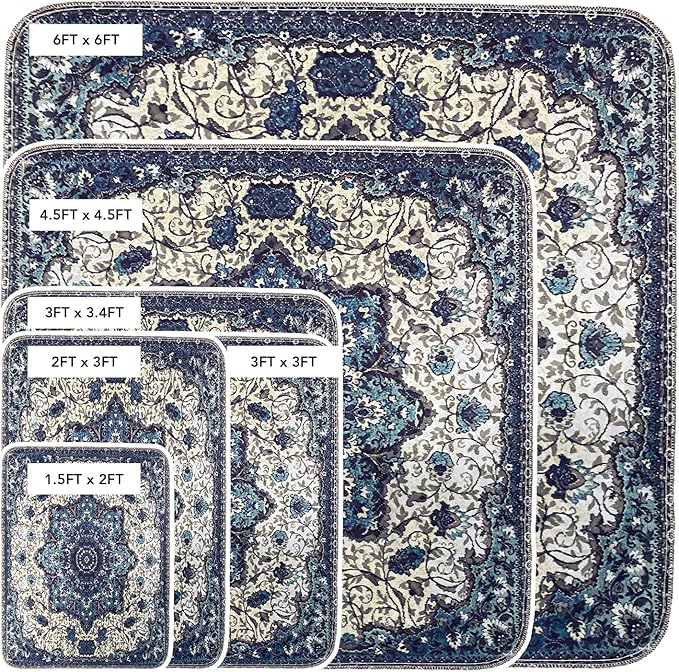 Washable Pee Pads for Dogs (1 Pack) 6 FT 6 FT 100% Waterproof,