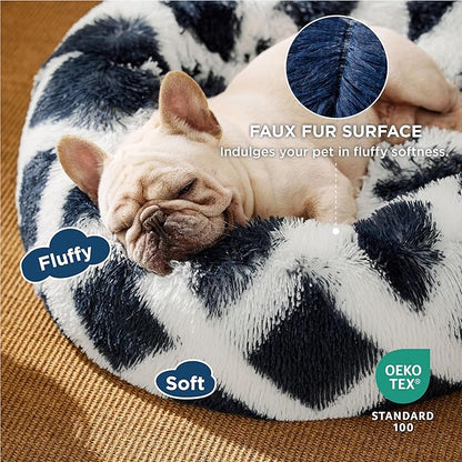 Bedsure Calming Dog Bed for Small Dogs 23 inches 25 lbs