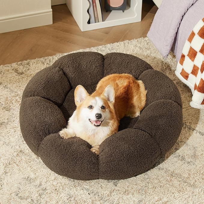 Lesure Calming Large Dog Bed 100 lbs, 36"
