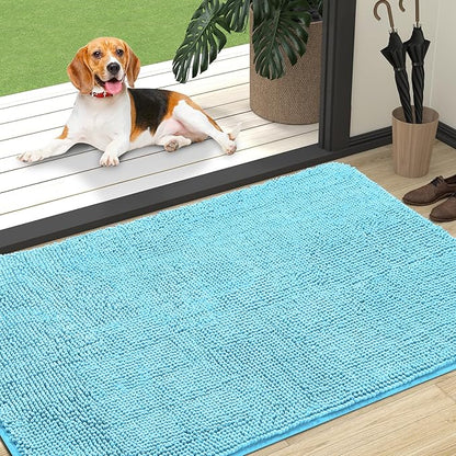 OLANLY Dog Door Mat for Muddy Paws 47x32