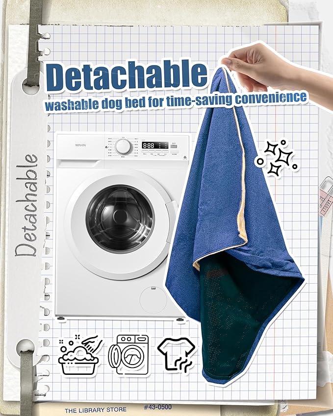 Sytopia Large Dog Crate Bed 60 lbs,