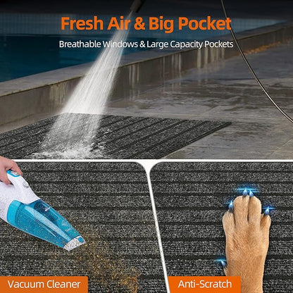 Back Seat Extender for Dogs with Non-Slip Mat 40/60 Split 100% Waterproof