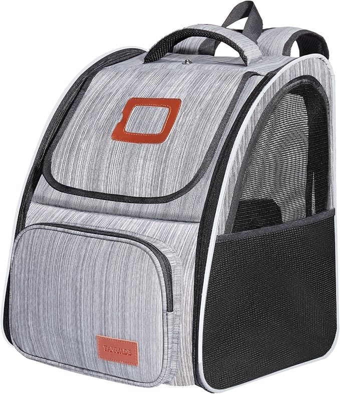 Cat Carrier Backpacks Expandable Cat Backpacks for Carrying Cats Up to 20 Lb