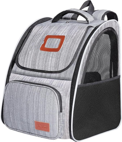 Cat Carrier Backpacks Expandable Cat Backpacks for Carrying Cats Up to 20 Lb