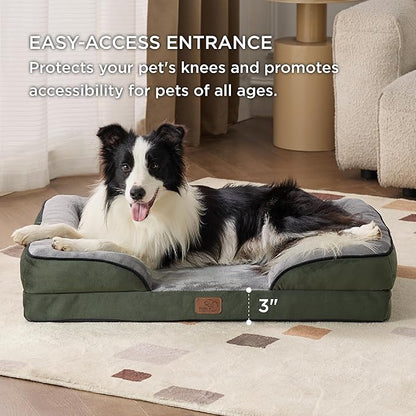 Bedsure Orthopedic Dog Bed for Large Dogs