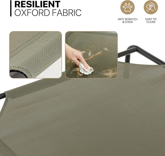 MoNiBloom Elevated Dog Bed for Large Dogs 54 Inches