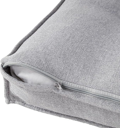 Happy Hounds Milo Square Tufted Pillow Dog Bed (24" x 24"), 24.0" 24.0" W 5.0" Th