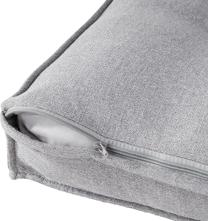 Happy Hounds Milo Square Tufted Pillow Dog Bed (40" x 40"), 40.0" 40.0" W 6.0" Th