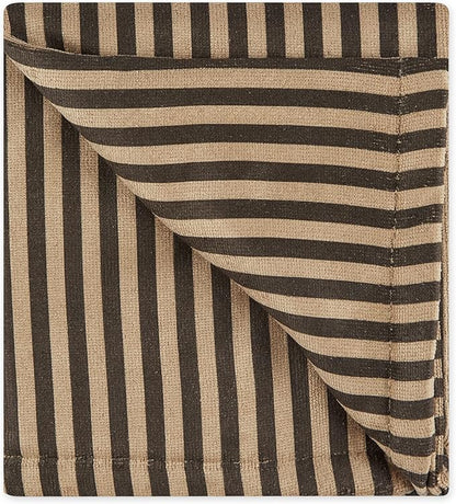 Bone Dry Pet Grooming Towel Collection Absorbent Microfiber X-Large, 41x23.5", Striped Brown