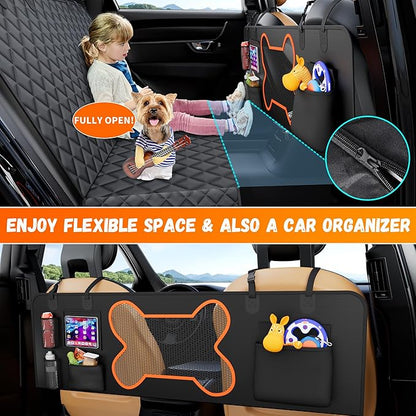 Dog Seat Cover for Car Back Seat
