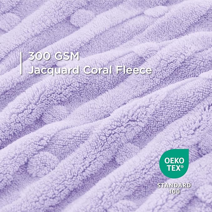 Bedsure Dog Blanket for Small Dogs Washable 300GSM Coral