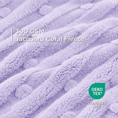 Bedsure Dog Blanket for Small Dogs Washable 300GSM Coral