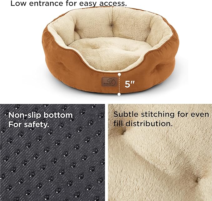 Bedsure Dog Beds for Small Dogs 25 Inches,