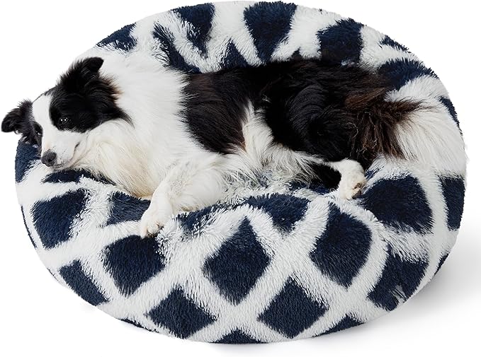 Bedsure Calming Dog Bed for Large Dogs 36 inches 100 lbs
