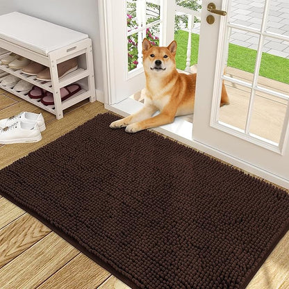 OLANLY Dog Door Mat for Muddy Paws 48x30