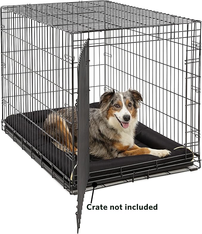 MidWest Homes for Pets Maxx Dog Bed for Metal Dog Crates 42-Inch, Black