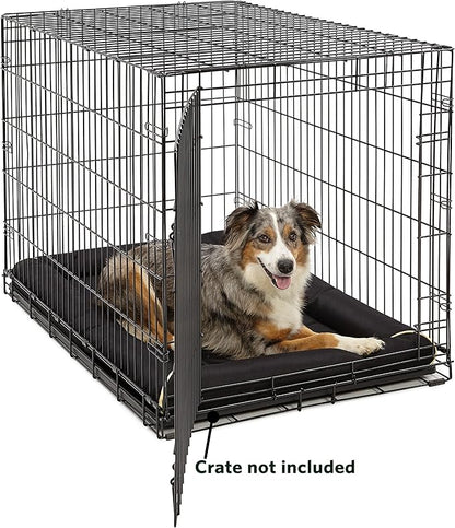 MidWest Homes for Pets Maxx Dog Bed for Metal Dog Crates 42-Inch, Black