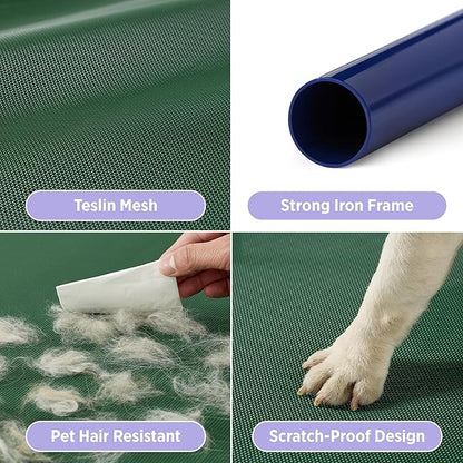 Lesure Elevated Raised Outdoor Dog Bed 34"