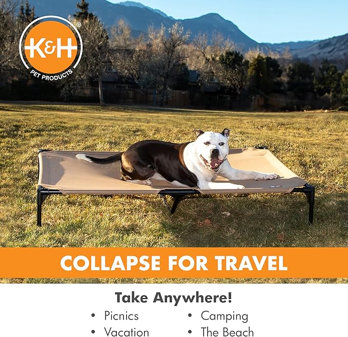 K&H Pet Products Elevated Outdoor Dog Cot Bed
