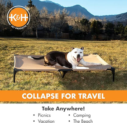 K&H Pet Products Elevated Outdoor Dog Cot Bed