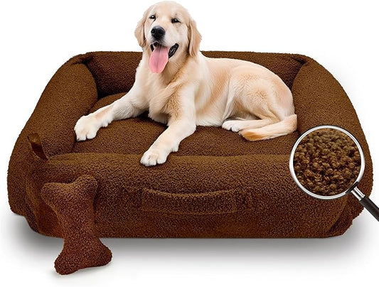 Sytopia Calming Dog Bed for Medium Dogs 46'' XL