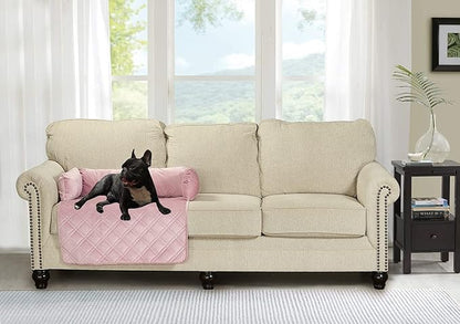 Brilliant Sunshine Premium Pink Silky Velvet Pet Sofa Bed