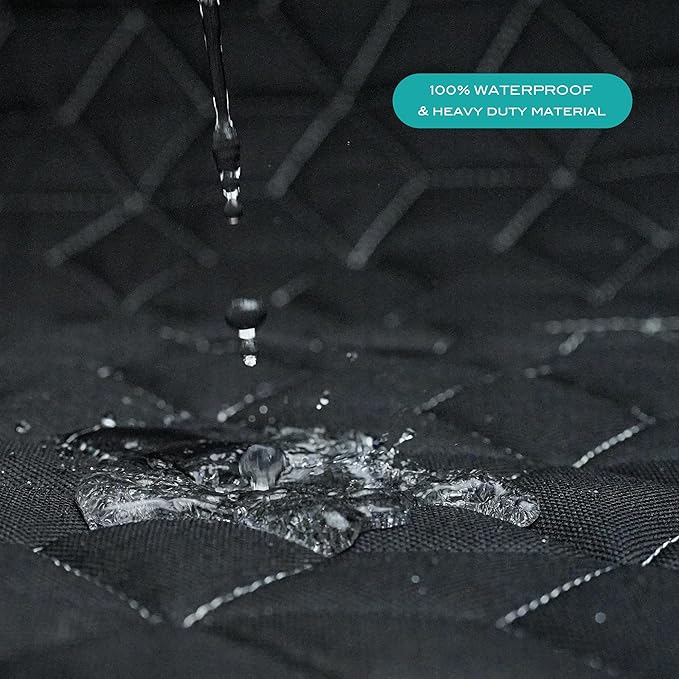 Dog Seat Covers for SUV Back Seat 100%Waterproof Dog SUV,600D Heavy