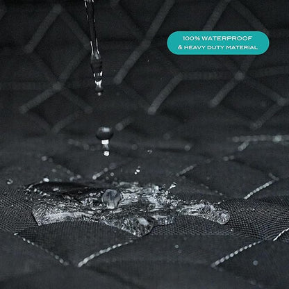 Dog Seat Covers for SUV Back Seat 100%Waterproof Dog SUV,600D Heavy