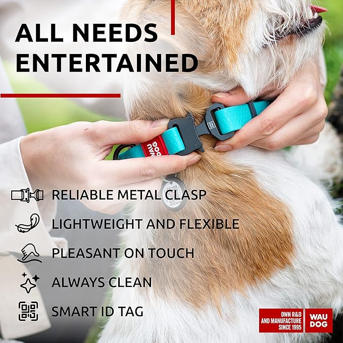 WAUDOG Waterproof Dog Collar