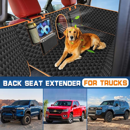 Senose Truck Dog Seat Cover Back Seat F150, RAM1500,