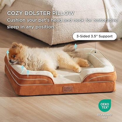 Bedsure Small Orthopedic Dog Bed