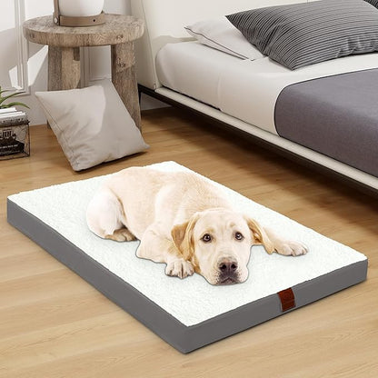 Easy-Going Dog Bed for Small Dogs (20x15x3 in,