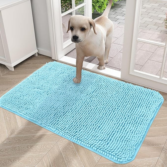 OLANLY Dog Door Mat for Muddy Paws 24x16