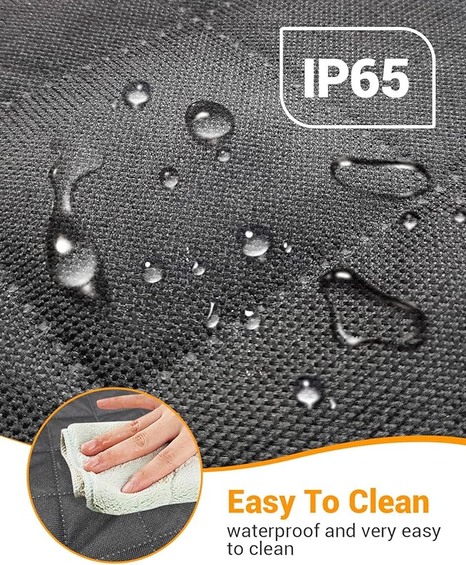 Dog Car Seat Cover 600D Heavy 100% Waterproof