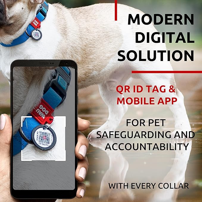 WAUDOG Waterproof Dog Collar