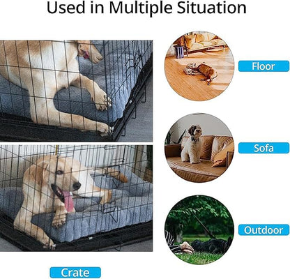 Crate Dog Beds for Large Dogs Washable 42 90 lbs