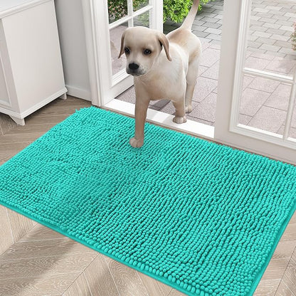 OLANLY Dog Door Mat for Muddy Paws 30x20
