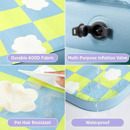 Lesure Inflatable Waterproof Dog Bed for XXL Dog Bed 3 Inch