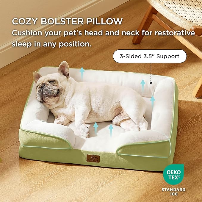 Bedsure Orthopedic Dog Bed for Medium Dogs