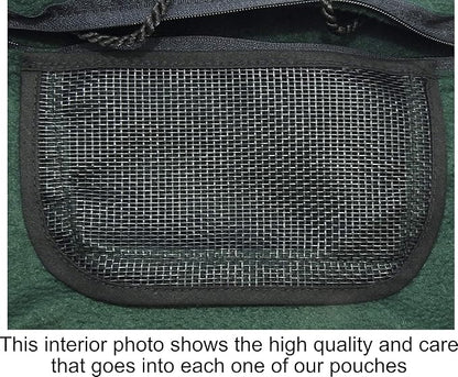 Bonding Carry Pouch for Sugar Gliders and Other Small Pets (Green)