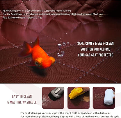 Dog Seat Cover for Cars Trucks SUVs