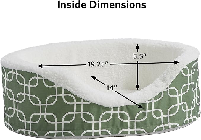 MidWest Homes for Pets Orthoperdic Egg-Crate Nesting Pet Bed w/ Teflon Fabric Protector