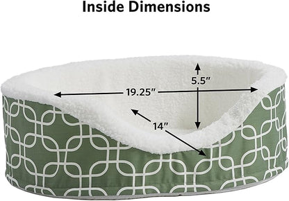 MidWest Homes for Pets Orthoperdic Egg-Crate Nesting Pet Bed w/ Teflon Fabric Protector